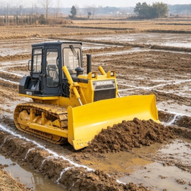 Heavy Equipment Mining - Bulldozer sur chenilles 22 tonnes, équipement