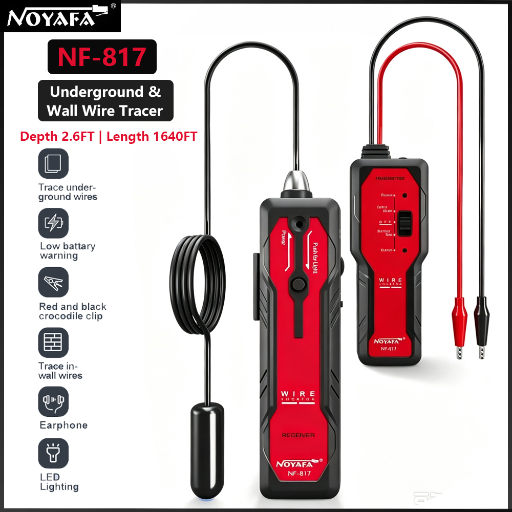 Underground Cable Detector - NOYAFA NF-817 Détecteur de Câbles et