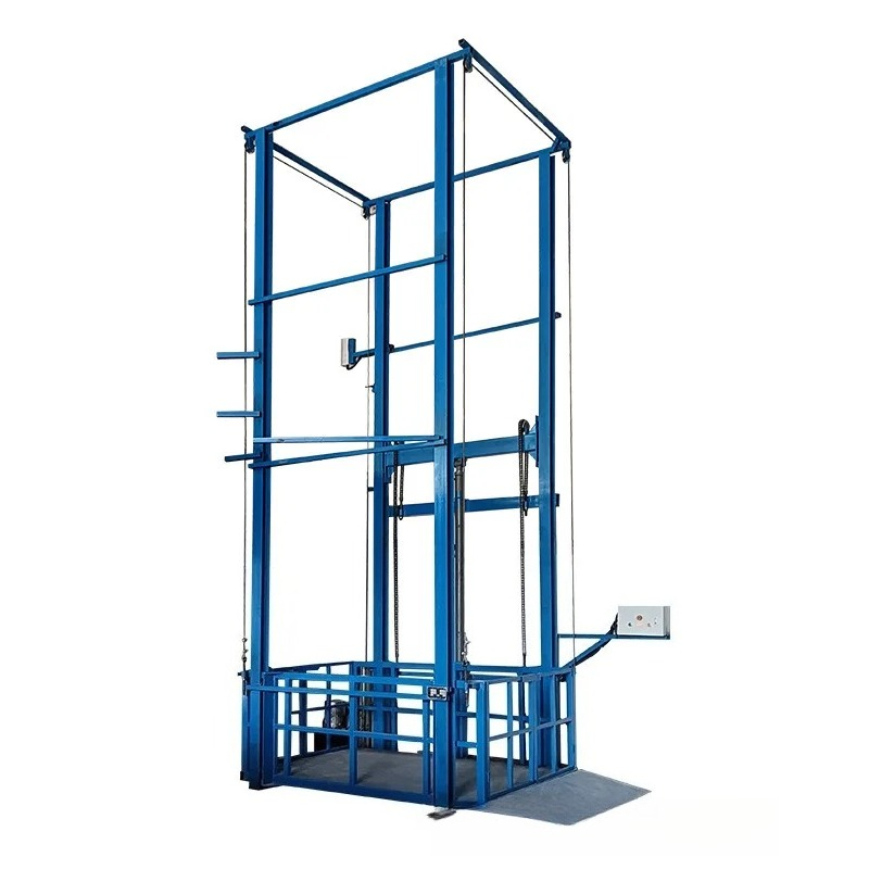 Heavy Equipment Lifting - Ascenseur hydraulique fixe industriel pour marchandises,