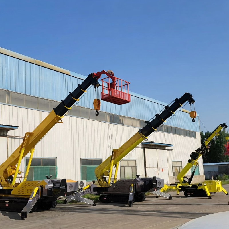 Compact Crawler Boom Lift - Grue araignée sur chenilles à flèche