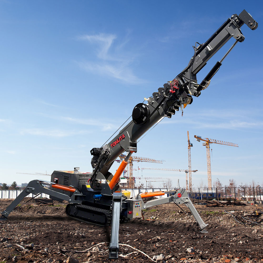 Compact Crawler Boom Lift - Mini-grue araignée télescopique compacte personnalisée avec