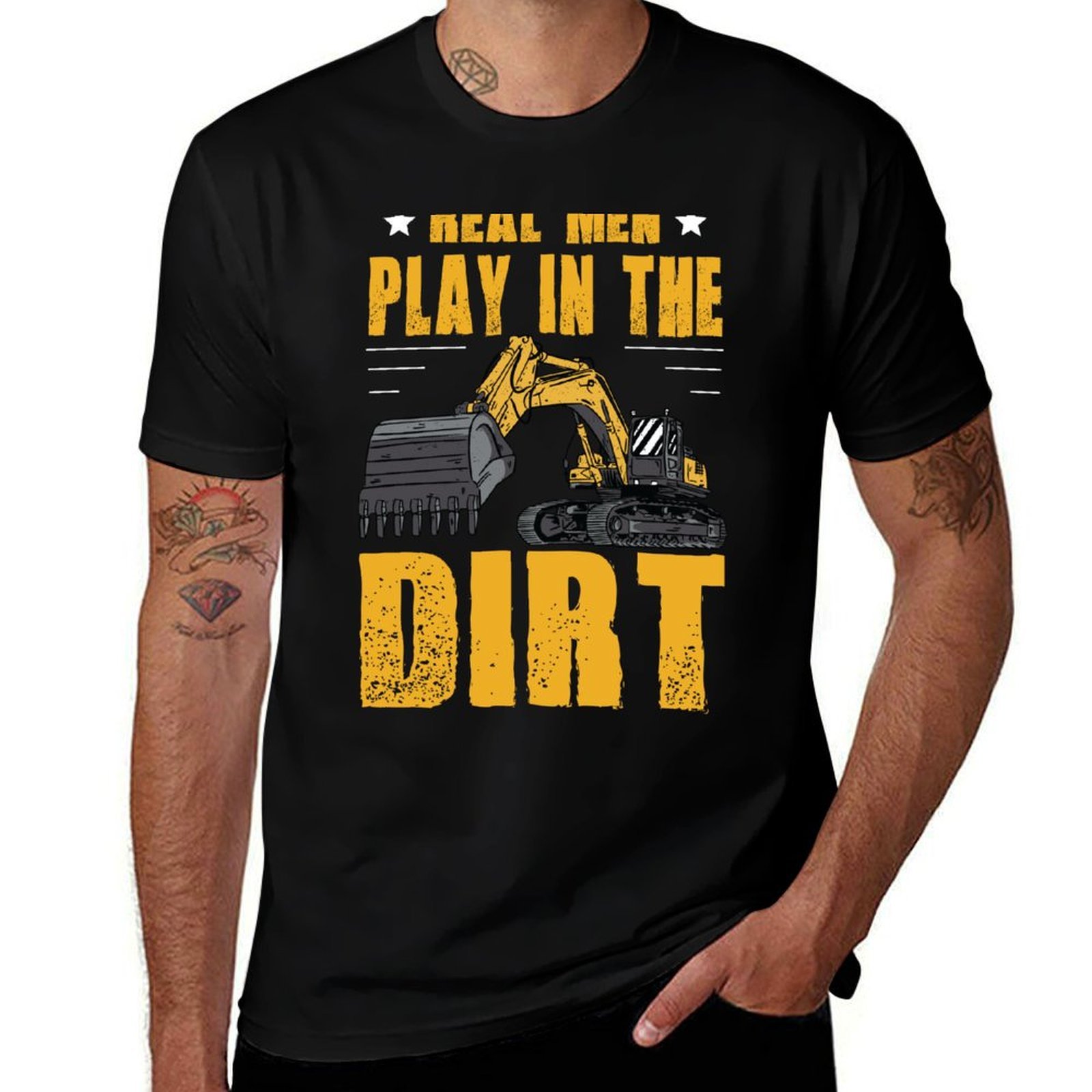 Heavy Equipment Operations - T-shirt professionnel pour opérateur de matériel