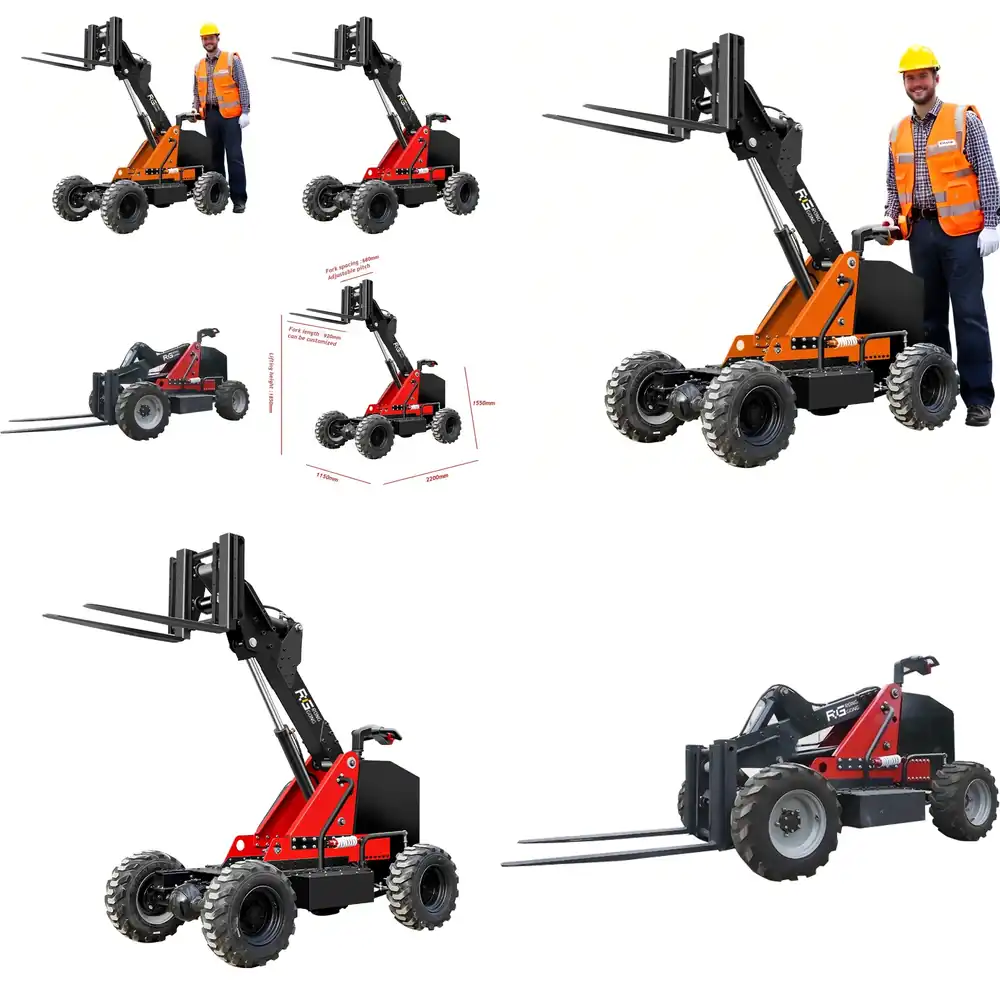 Electric Forklift - Chariot élévateur électrique agricole 4x4 CE