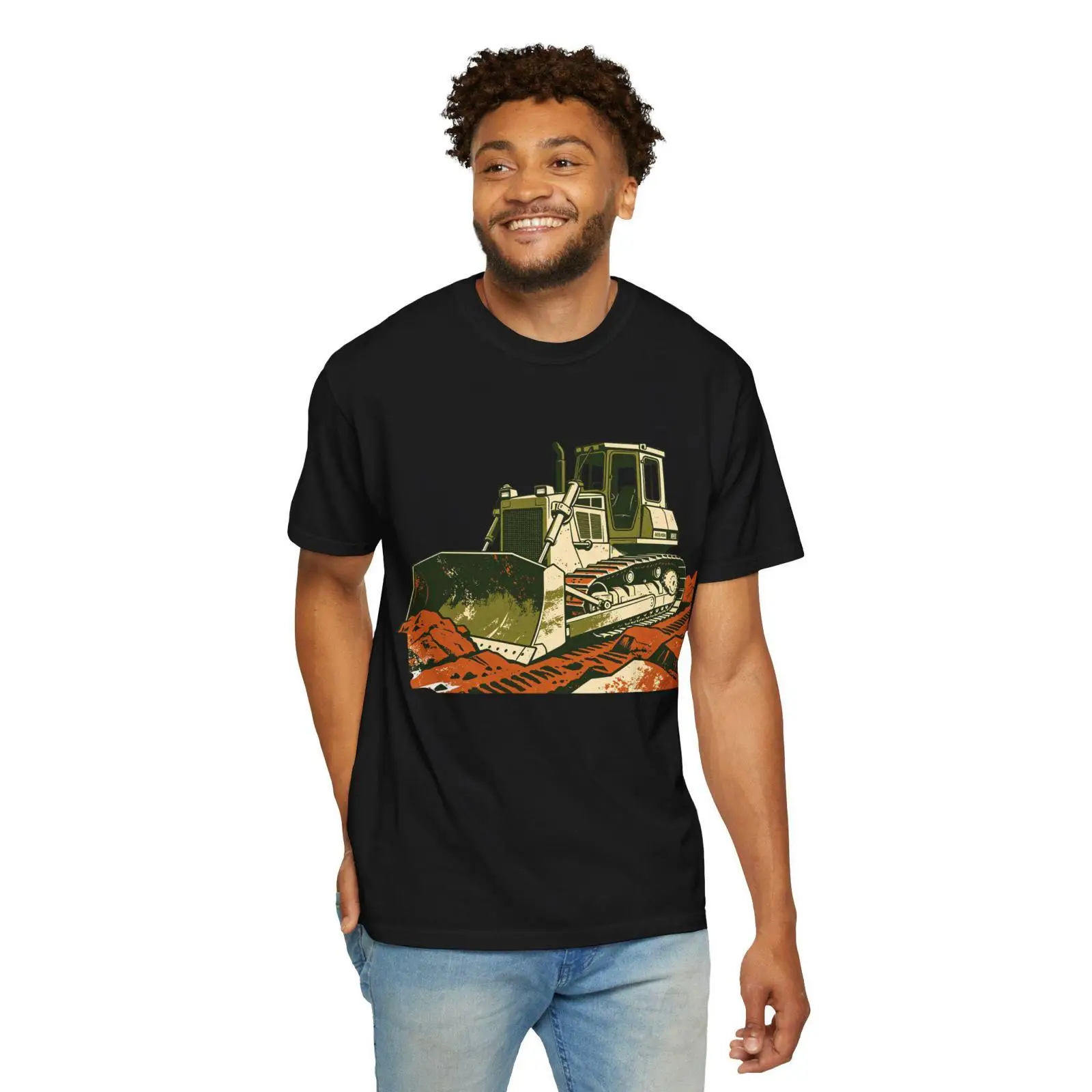 Heavy Equipment Operations - T-shirt bulldozer vintage, opérateur de bulldozer,