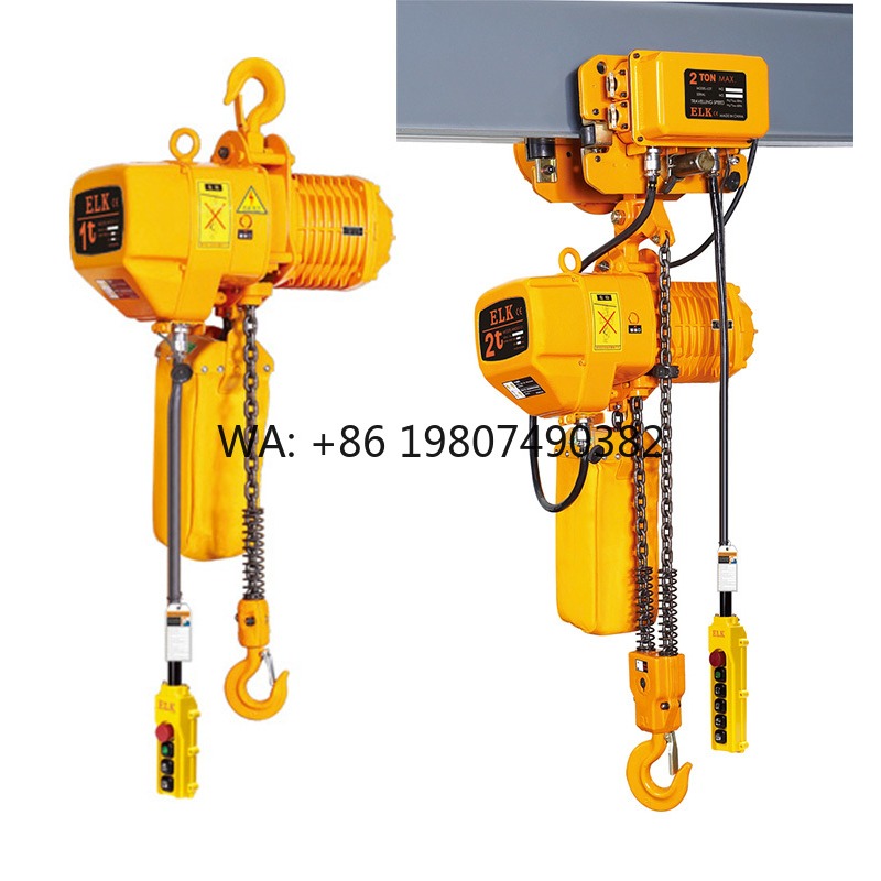 Heavy Equipment Lifting - Palans électriques à chaîne à double