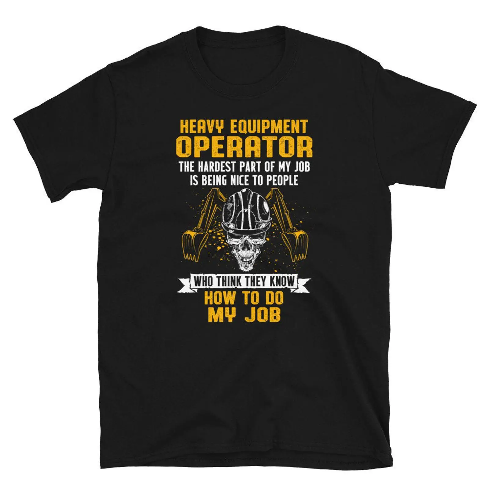Heavy Equipment Operations - T-shirt pour opérateur de matériel lourd,