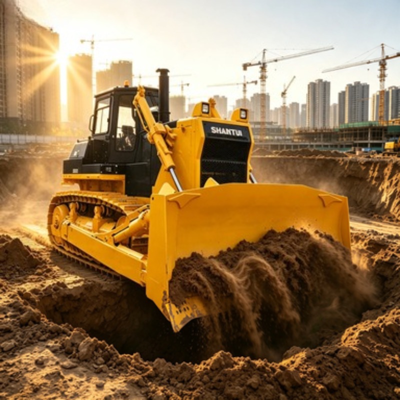 Heavy Equipment Mining - Bulldozer sur chenilles SD22, équipement de
