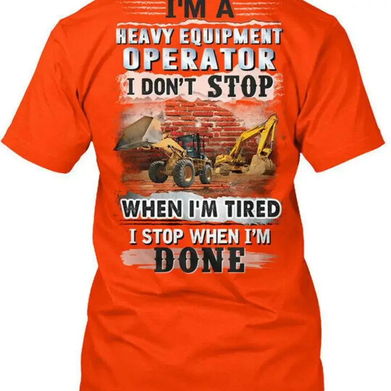 Heavy Equipment Operations - Opérateur d'équipement lourd, je ne m'arrête