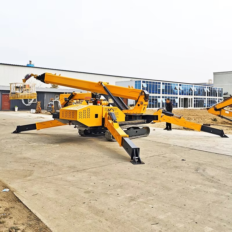 Compact Crawler Boom Lift - Grue araignée de levage lourd 8