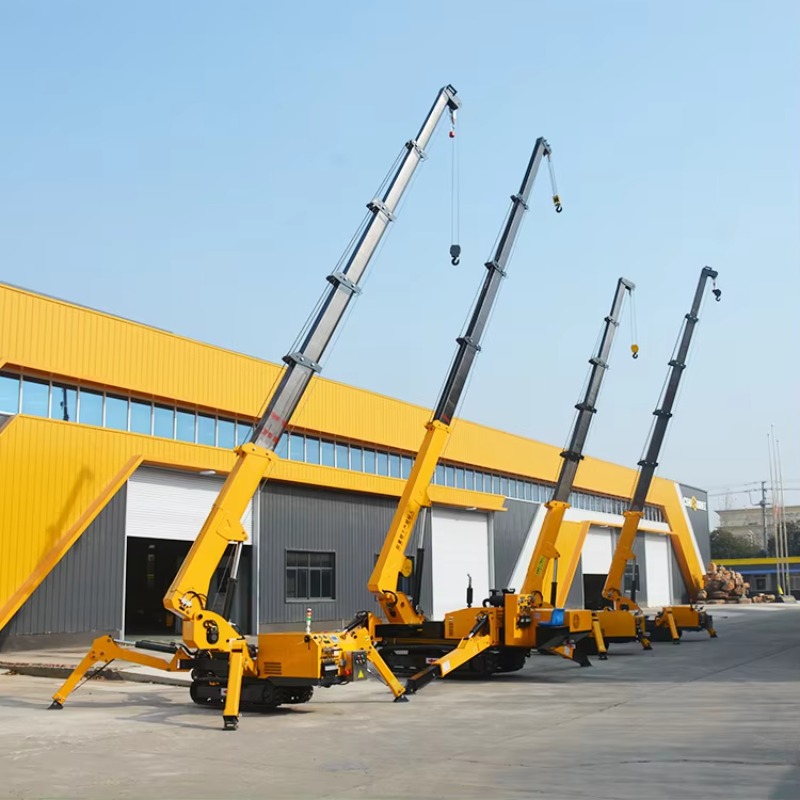 Heavy Equipment Lifting - Grue araignée hydraulique 8T, mini-grue sur