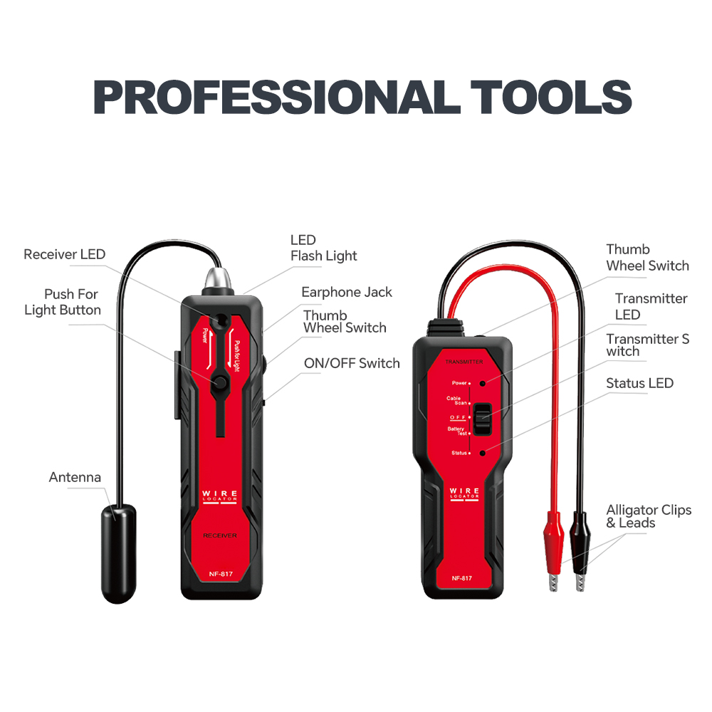 NOYAFA NF-817 Détecteur de Câb - Underground Cable Detector avis et prix