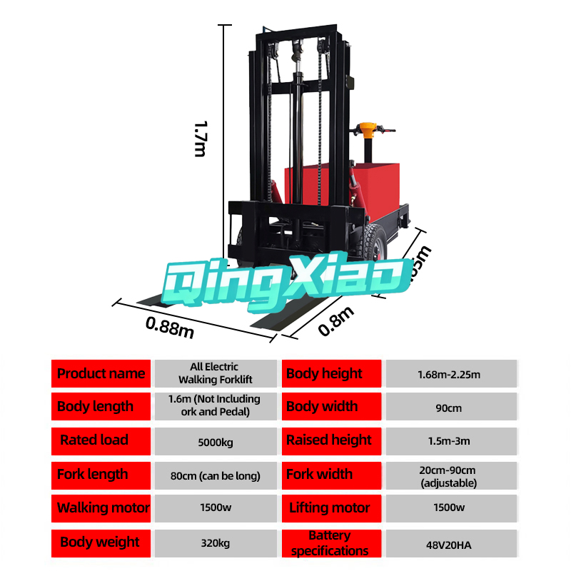 Chariot élévateur semi-électri - Electric Forklift avis et prix