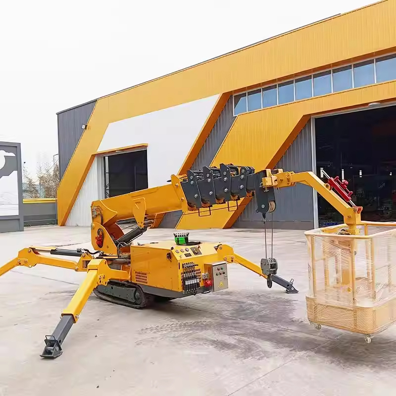 Grue araignée compacte hydraul - Compact Crawler Boom Lift avis et prix