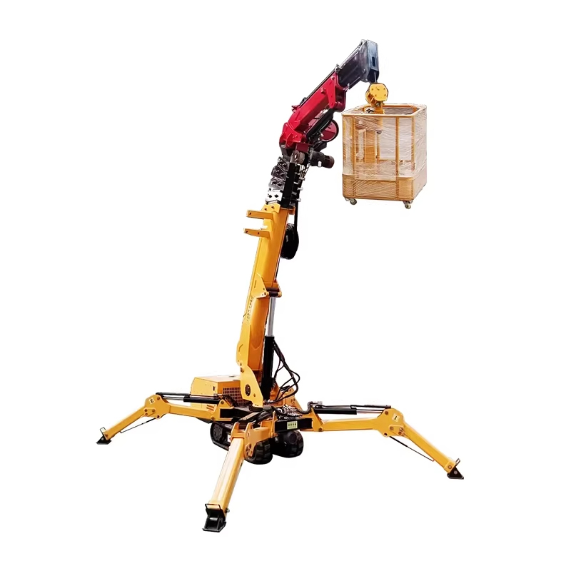 Grue araignée compacte hydraul - Compact Crawler Boom Lift avis et prix