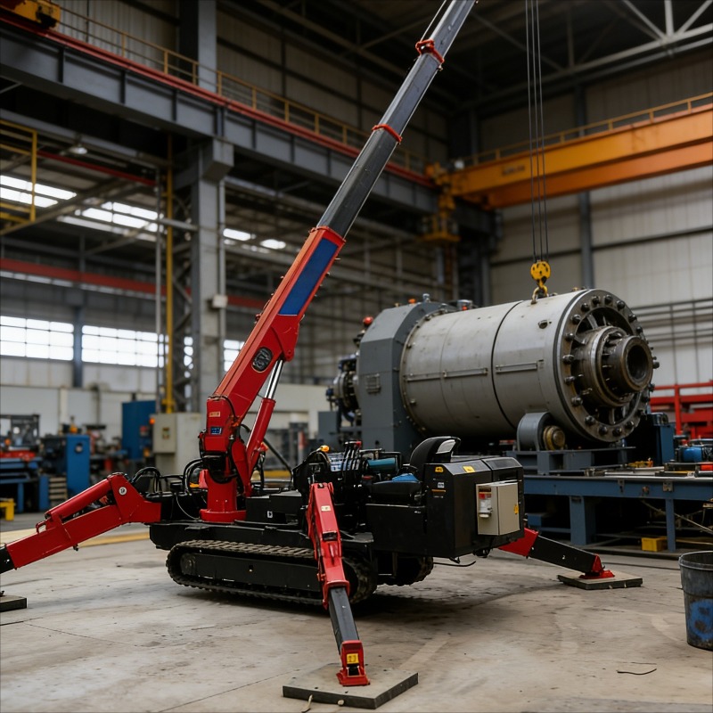 Mini-grue araignée personnalis - Compact Crawler Boom Lift avis et prix