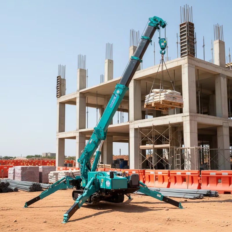 Mini-grue araignée compacte él - Compact Crawler Boom Lift avis et prix