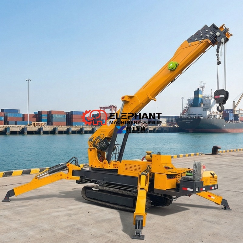 Mini-grue araignée certifiée I - Compact Crawler Boom Lift avis et prix