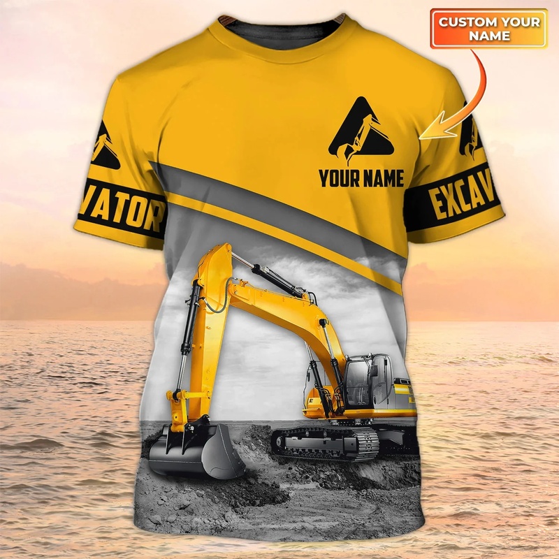 T-shirt personnalisé avec votr - Heavy Equipment Names avis et prix