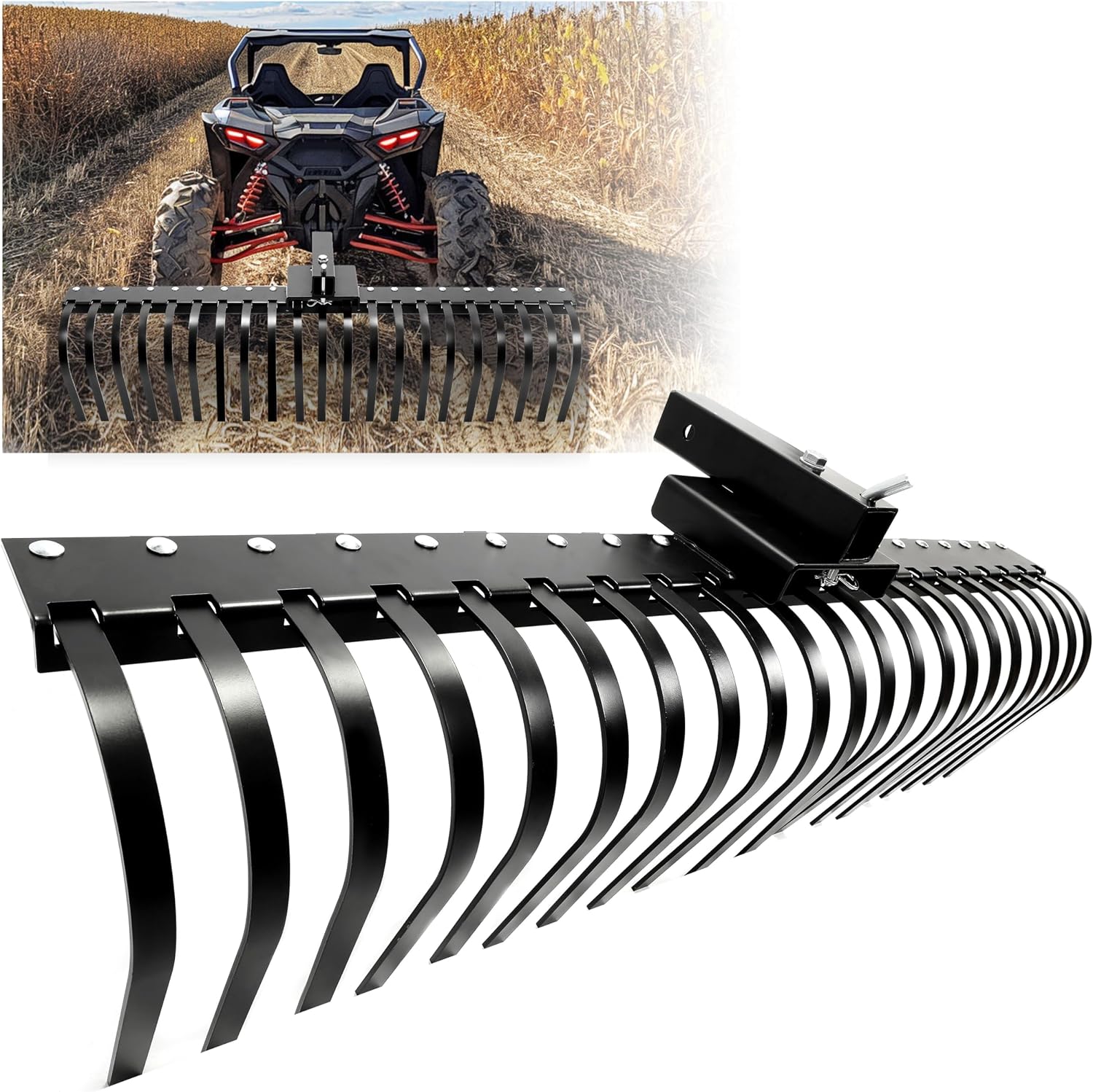 Râteau paysager pour paille de - Heavy Equipment Landscaping avis et prix